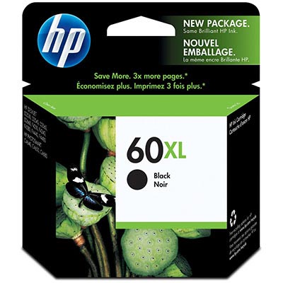 Image for HP CC641WA 60XL INK CARTRIDGE HIGH YIELD BLACK from Memo Office and Art