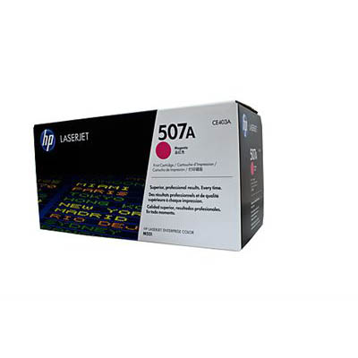 Image for HP HTCE403 507A TONER CARTRIDGE MAGENTA from Mitronics Corporation