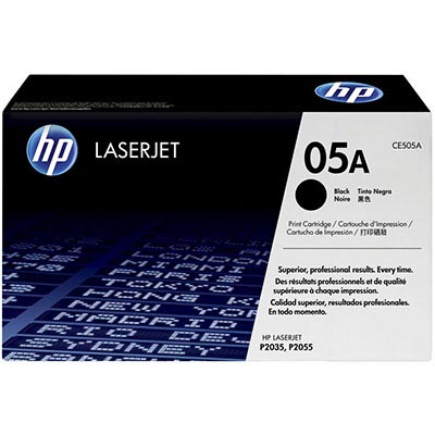 Image for HP CE505A 05A TONER CARTRIDGE BLACK from SNOWS OFFICE SUPPLIES - Brisbane Family Company