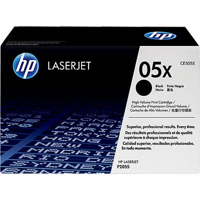 Image for HP CE505X 05X TONER CARTRIDGE HIGH YIELD BLACK from That Office Place PICTON