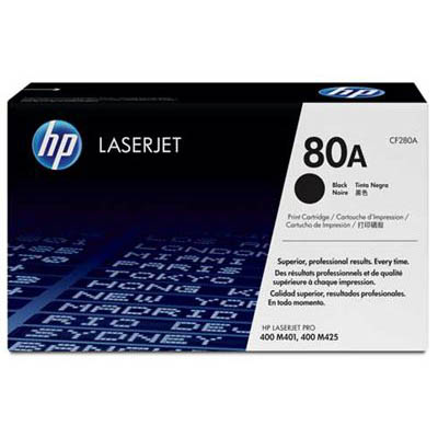 Image for HP CF280A 80A TONER CARTRIDGE BLACK from Office Heaven