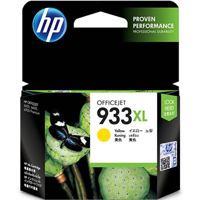 Image for HP CN056AA 933XL INK CARTRIDGE HIGH YIELD YELLOW from Challenge Office Supplies