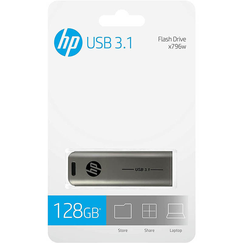 Image for HP X796W USB 3.1 FLASH DRIVE 128GB from Mitronics Corporation