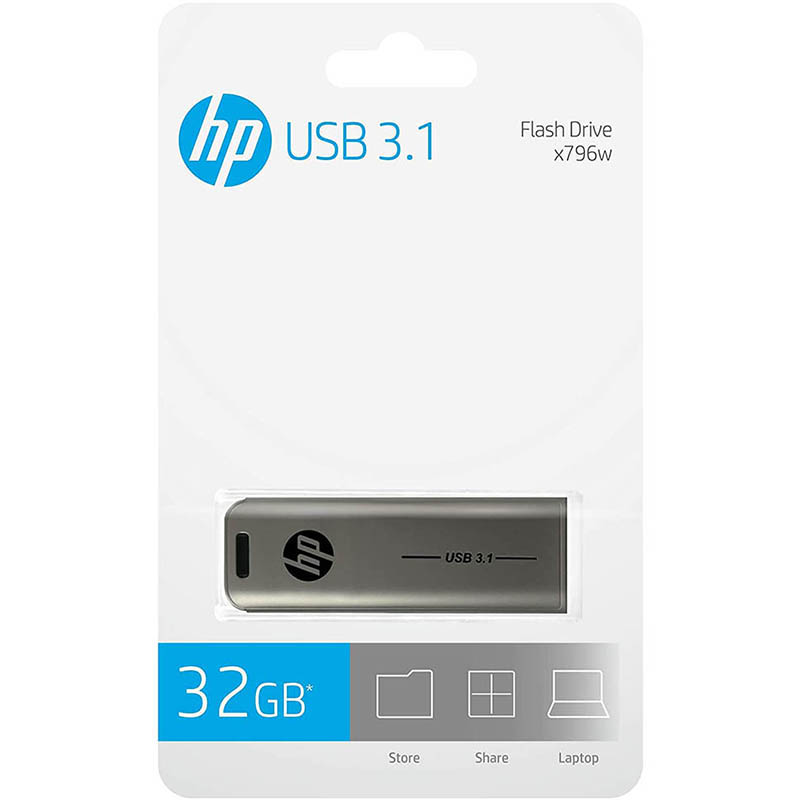 Image for HP X796W USB 3.1 FLASH DRIVE 32GB from Mitronics Corporation