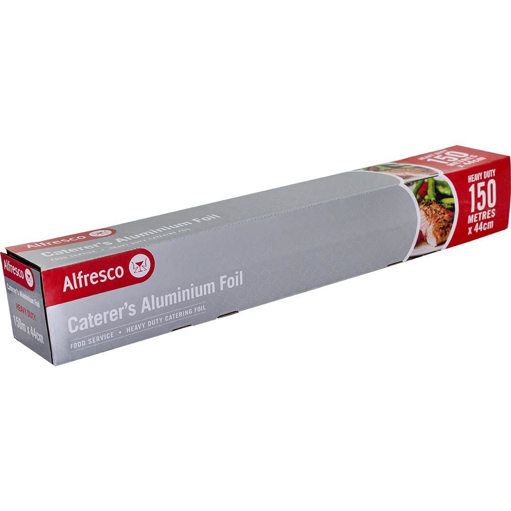 Image for ALFRESCO CATERERS ALUMINIUM FOIL HEAVY DUTY 440MM X 150M from Mitronics Corporation