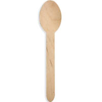huhtamaki future friendly wooden cutlery spoon pack 100
