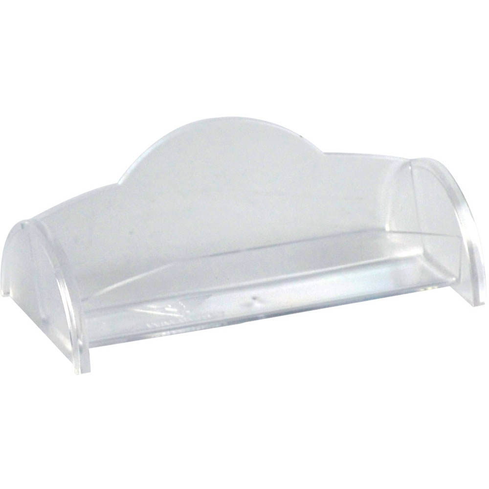 Image for ITALPLAST BUSINESS CARD HOLDER CLEAR from ALLBIZ Office Supplies