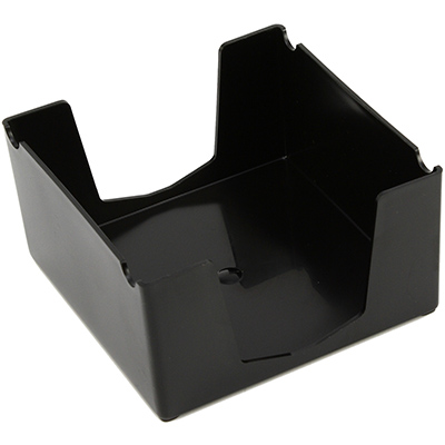 Image for ITALPLAST MEMO CUBE HOLDER BLACK from Clipboard Stationers & Art Supplies
