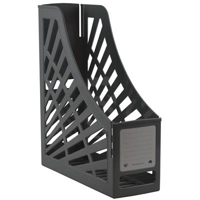 Image for ITALPLAST MAGAZINE STAND SPACE GREY from Olympia Office Products