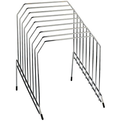 ITALPLAST STEP FILE ORGANISER LARGE 8 GRADUATED SLOT CHROME |  | 7032252