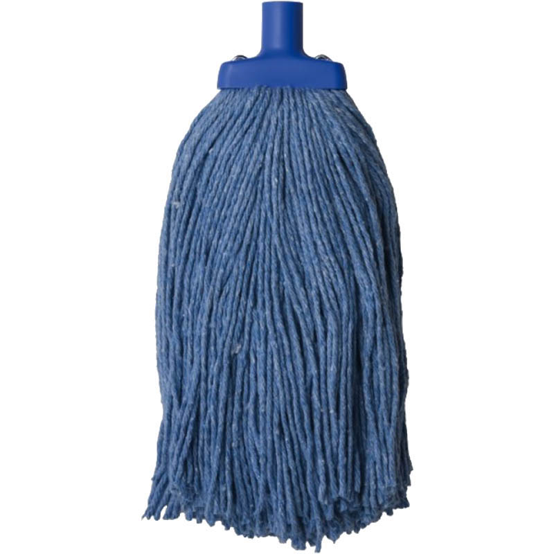 Image for ITALPLAST GENERAL PURPOSE REPLACEMENT MOP HEAD 400G BLUE from Mitronics Corporation