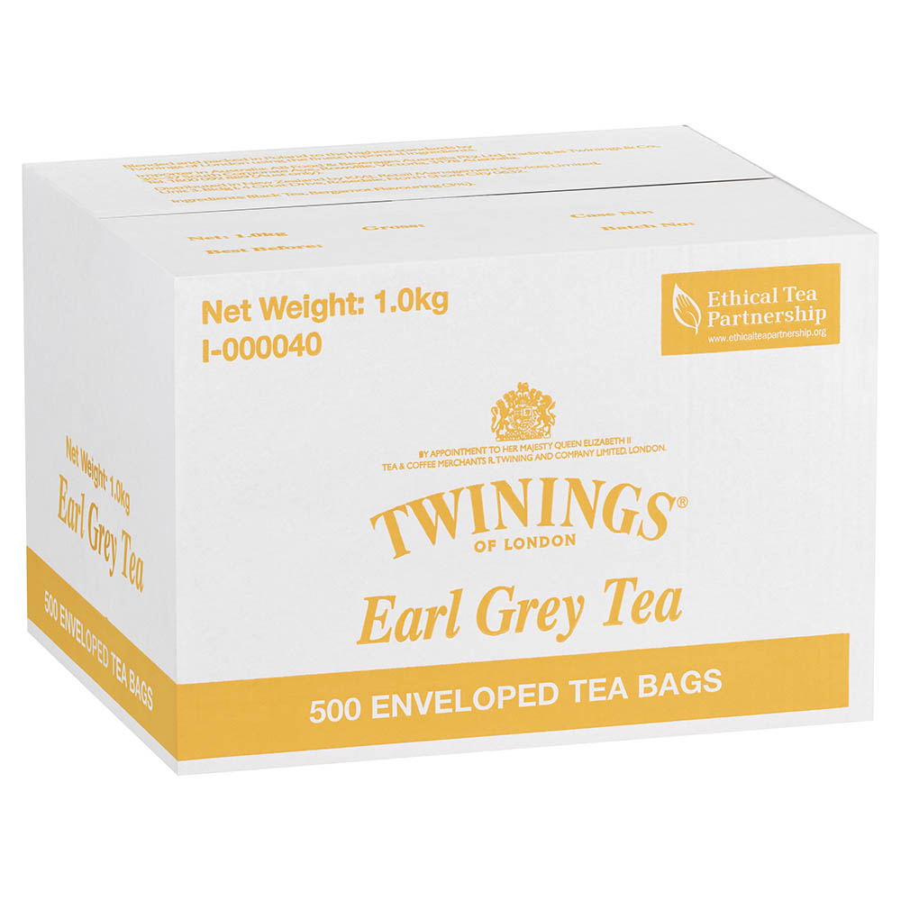 TWININGS EARL GREY ENVELOPE TEA BAGS CARTON 500 |  | 7051321i