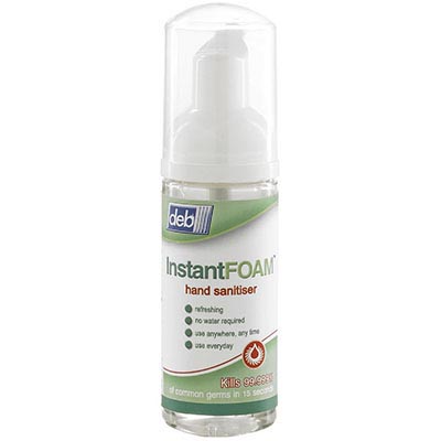 Image for DEB INSTANT FOAMING HAND SANITISER 47ML from That Office Place PICTON
