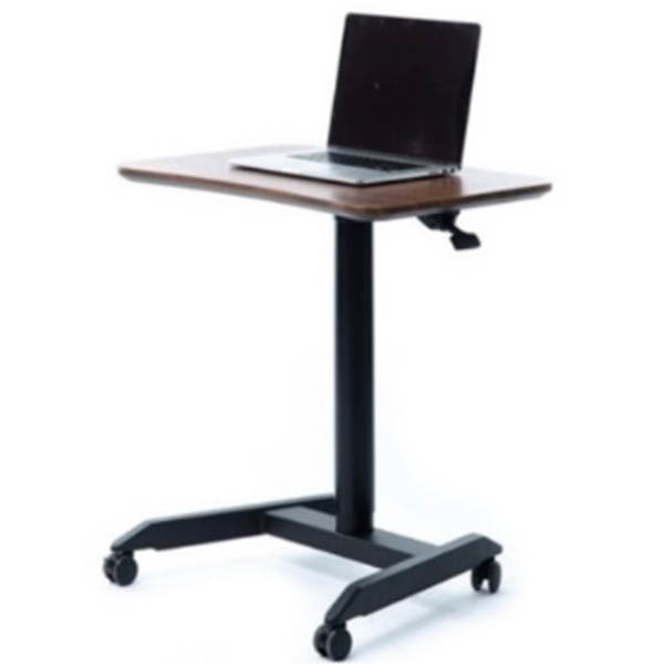 Image for INFINITY PNEUMATIC LECTURN DESK WITH CASTORS 700 X 480MM BLACK from Positive Stationery