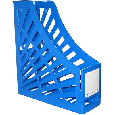 Image for ITALPLAST MAGAZINE STAND BLUEBERRY from Olympia Office Products