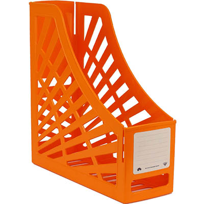 Image for ITALPLAST MAGAZINE STAND MANDARIN from Prime Office Supplies