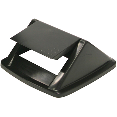 Image for ITALPLAST SWING TOP BIN LID 32 LITRE BLACK from Olympia Office Products