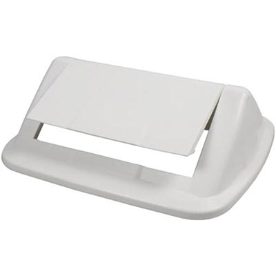 Image for ITALPLAST SWING TOP BIN LID 32 LITRE WHITE from That Office Place PICTON
