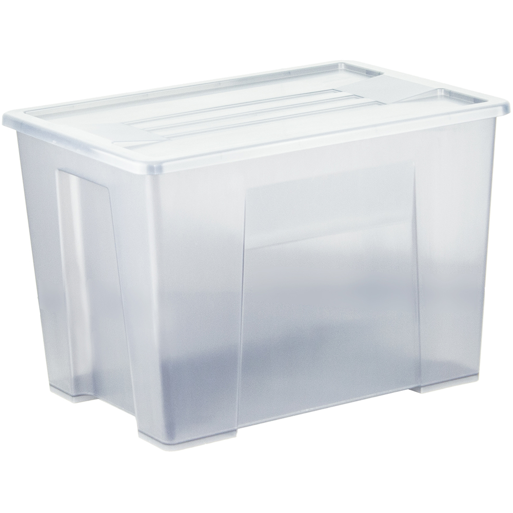 Image for ITALPLAST STORAGE+ MODULAR STORAGE BOX WITH LID 20 LITRE GRAPHITE from Challenge Office Supplies