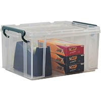 italplast stacka storage box with lid 5 litre