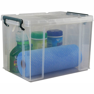 Image for ITALPLAST STACKA STORAGE BOX WITH LID 20 LITRE from That Office Place PICTON