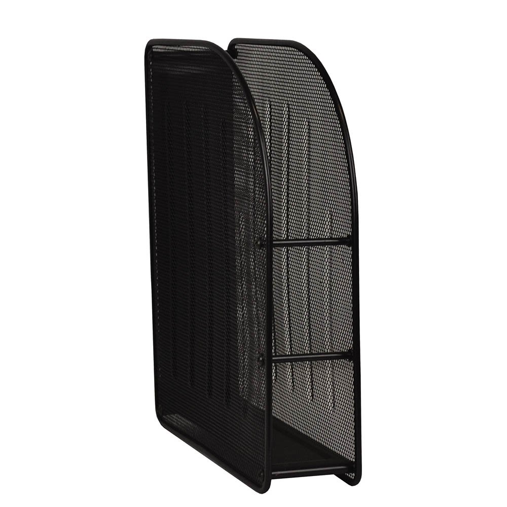 Image for ITALPLAST WIRE MESH MAGAZINE STAND BLACK from ONET B2C Store