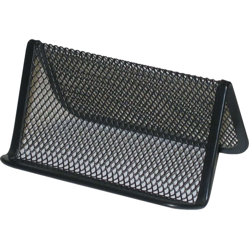 Image for ITALPLAST WIRE MESH BUSINESS CARD HOLDER BLACK from Second Office