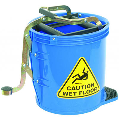 Image for ITALPLAST INDUSTRIAL MOP BUCKET 16 LITRE BLUE from That Office Place PICTON