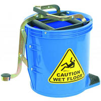 italplast industrial mop bucket 16 litre blue