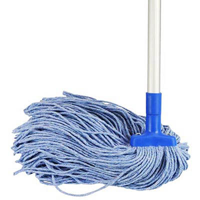 Image for ITALPLAST GENERAL PURPOSE MOP 400G BLUE from Positive Stationery
