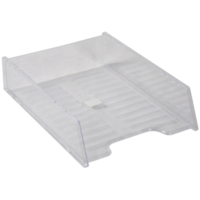 Image for ITALPLAST MULTI FIT DOCUMENT TRAY A4 CLEAR from Olympia Office Products