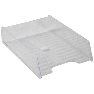 Image for ITALPLAST MULTI FIT DOCUMENT TRAY A4 CLEAR from BusinessWorld Computer & Stationery Warehouse