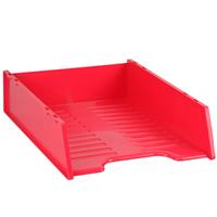 italplast multi fit document tray a4 watermelon