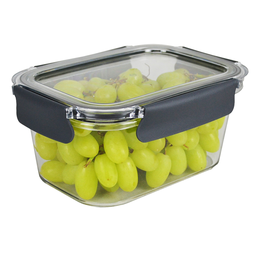 Image for ITALPLAST SNAP LOCK FOOD CONTAINER 1300ML CLEAR from York Stationers