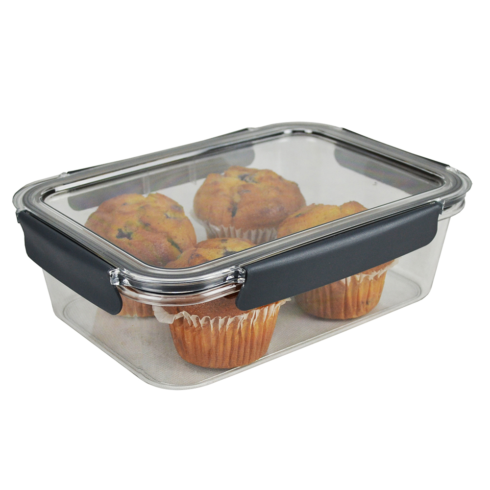 Image for ITALPLAST SNAP LOCK FOOD CONTAINER 2700ML CLEAR from That Office Place PICTON