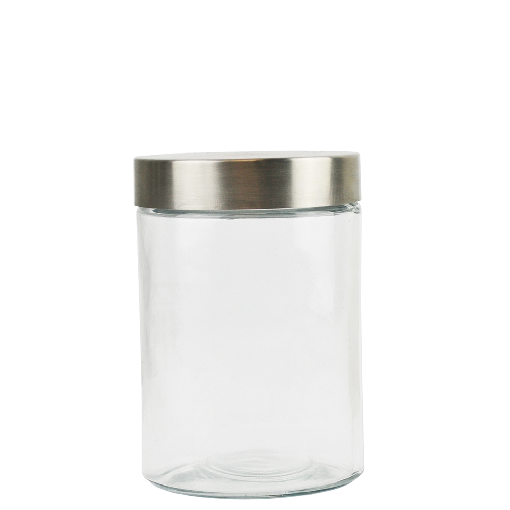 Image for ITALPLAST GLASS FOOD CANISTER 1250ML from That Office Place PICTON