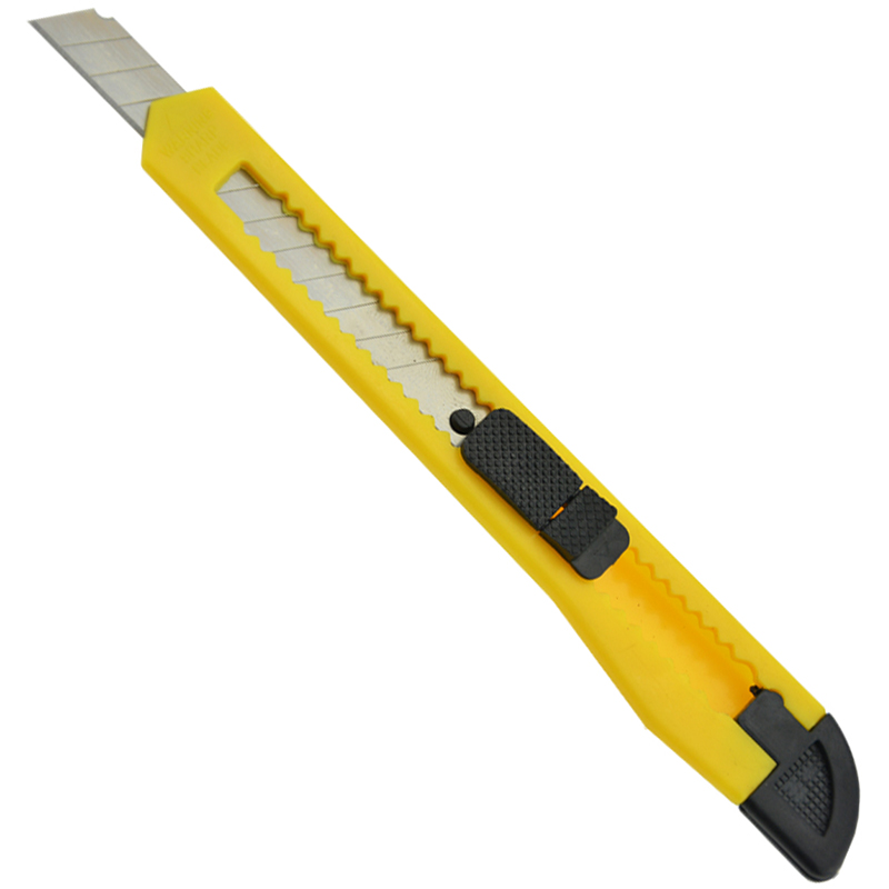Image for ITALPLAST I850 UTILITY CUTTING KNIFE 9MM YELLOW/BLACK from Challenge Office Supplies