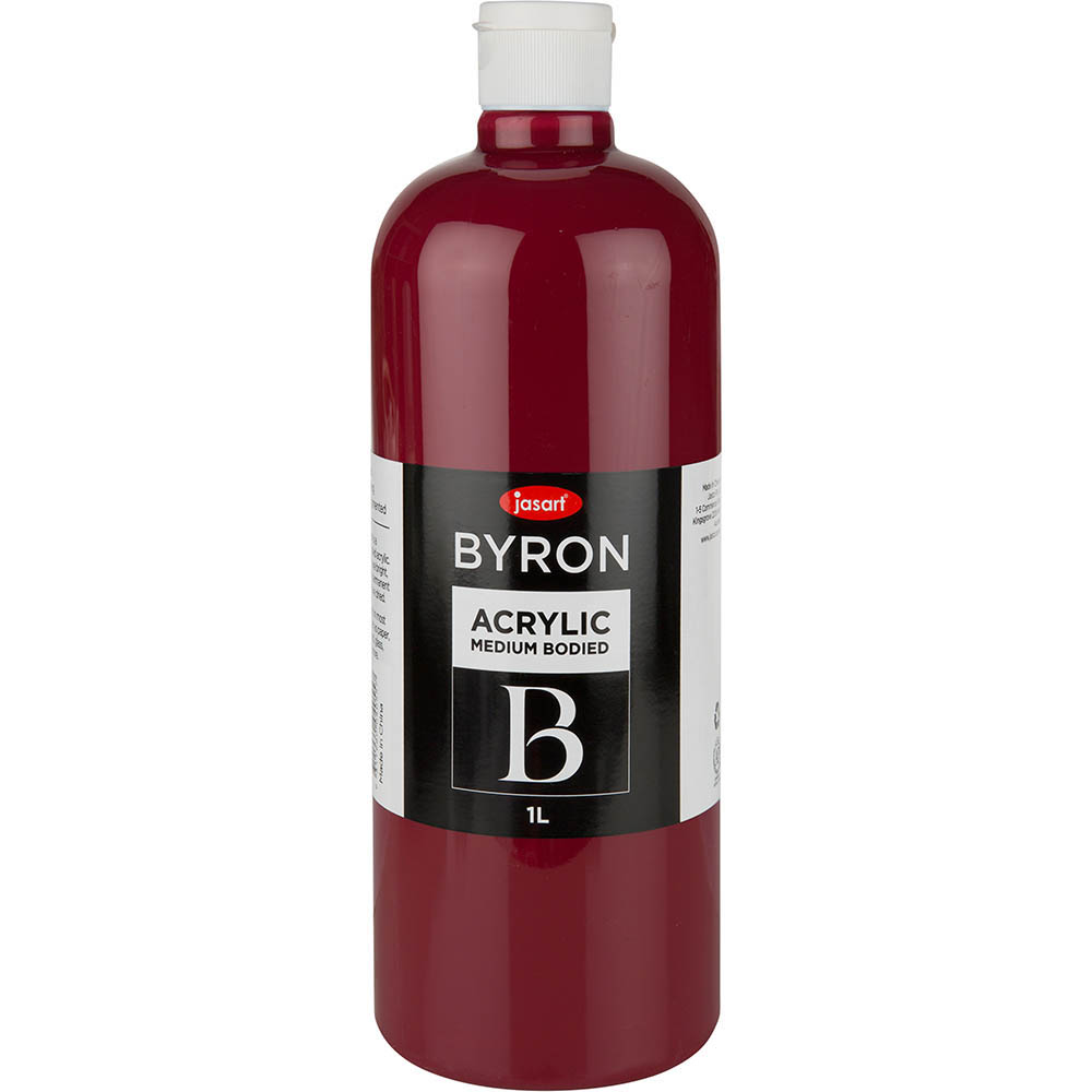 Image for JASART BYRON ACRYLIC PAINT 1 LITRE MAGENTA from Mercury Business Supplies
