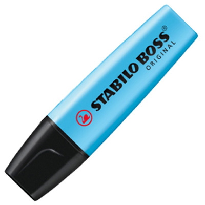 STABILO BOSS HIGHLIGHTER CHISEL BLUE |  | 7004285