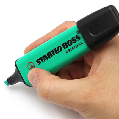STABILO BOSS HIGHLIGHTER CHISEL TURQUOISE |  | 7020029i
