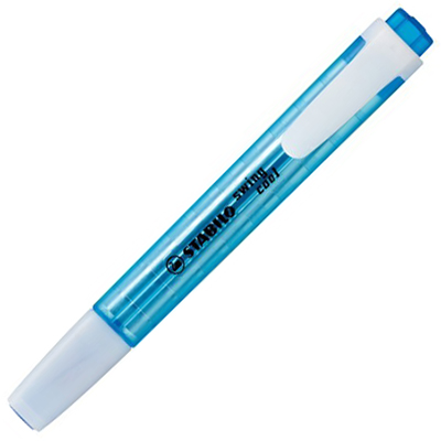 Image for STABILO SWING COOL HIGHLIGHTER CHISEL BLUE from Olympia Office Products