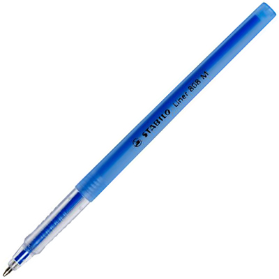 Image for STABILO 808 BALLPOINT PEN 1.0MM BLUE BOX 10 from BusinessWorld Computer & Stationery Warehouse