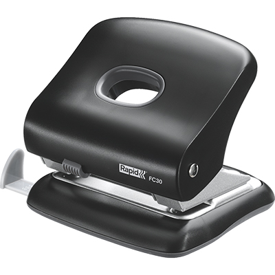 Image for RAPID FC30 2 HOLE PUNCH BLACK from Second Office