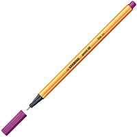 stabilo 88 point fineliner pen 0.4mm lavender