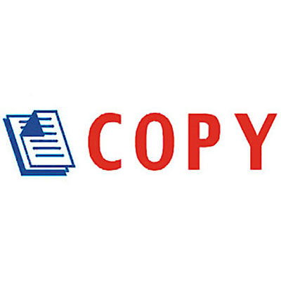 DESKMATE PRE-INKED MESSAGE STAMP COPY BLUE/RED |  | 7012100i