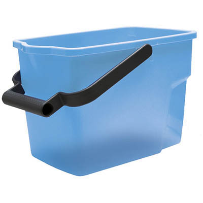 Image for OATES SQUEEZE BUCKET RECTANGULAR 9 LITRE BLUE from Clipboard Stationers & Art Supplies