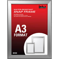 manhattan water resistant snap frame a3