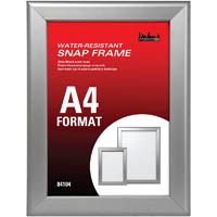 manhattan water resistant snap frame a4