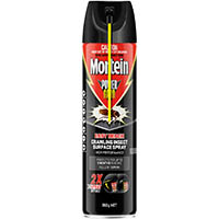 mortein powergard easy reach crawling insect indoor surface spray 350g
