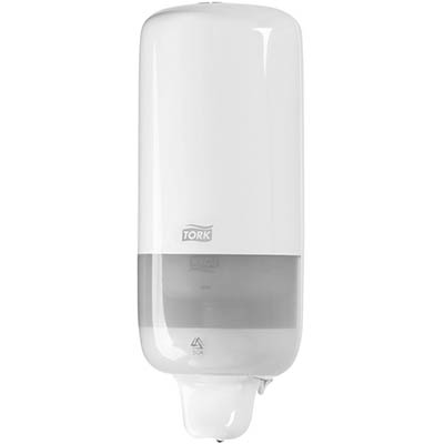 Image for TORK 560000 S1 LIQUID SOAP DISPENSER 1 LITRE WHITE from That Office Place PICTON